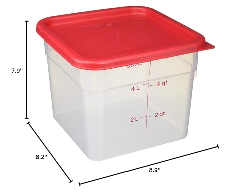 Cambro 6SFSPP190 stackable two-pack set for organized storage and prep.