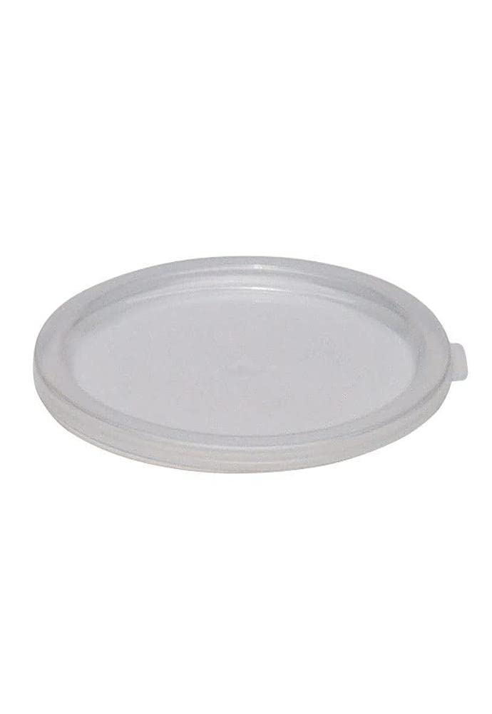 Cambro round lid for 12/18/22 qt containers seals freshness and stacks neatly