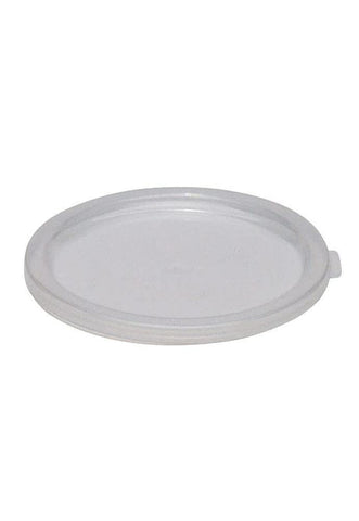 Cambro round lid for 12/18/22 qt containers seals freshness and stacks neatly