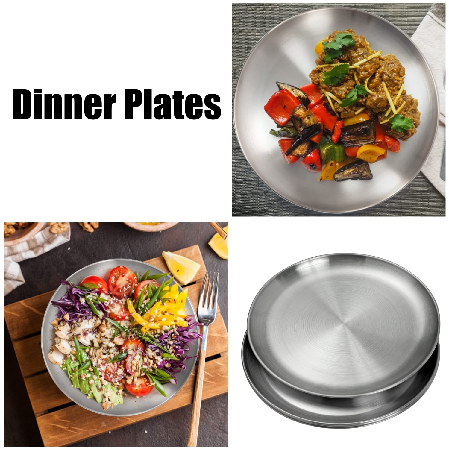 CAMBUY 9-inch plate in restaurant-style table setting
