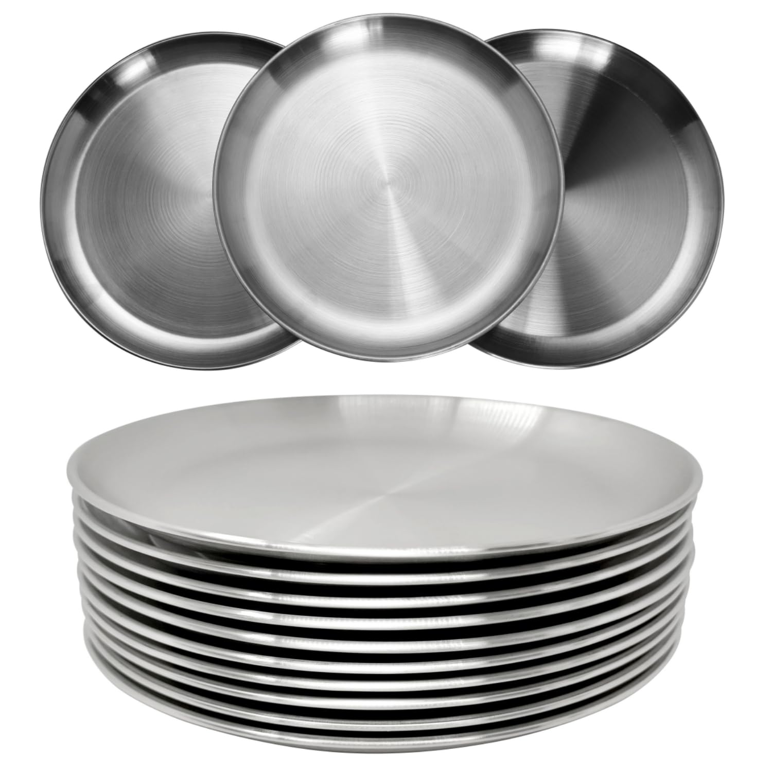 CAMBUY 9-inch plate set for durable everyday dining