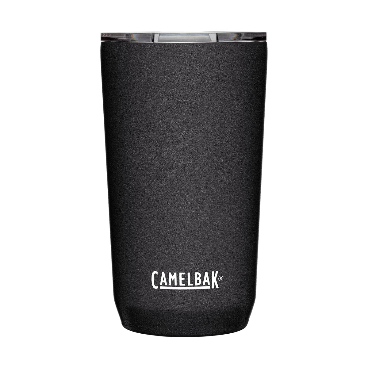 CamelBak Horizon 16oz tumbler with insulated body keeps beverages at temperature.