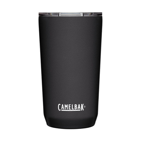CamelBak Horizon 16oz tumbler with insulated body keeps beverages at temperature.