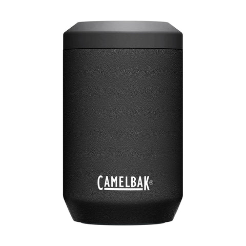 CamelBak Horizon Can Cooler side view shows durable powder coat finish for rugged outdoor use.
