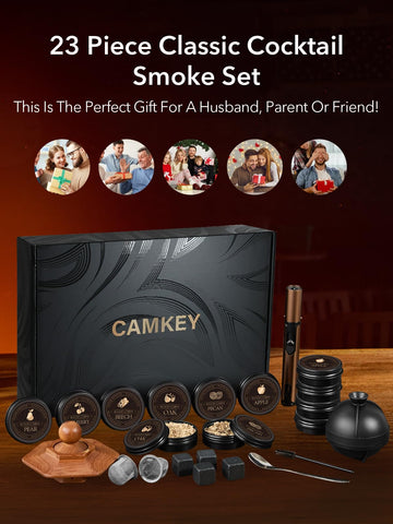 CAMKEY Old Fashioned drink setup for bar-quality presentation at home