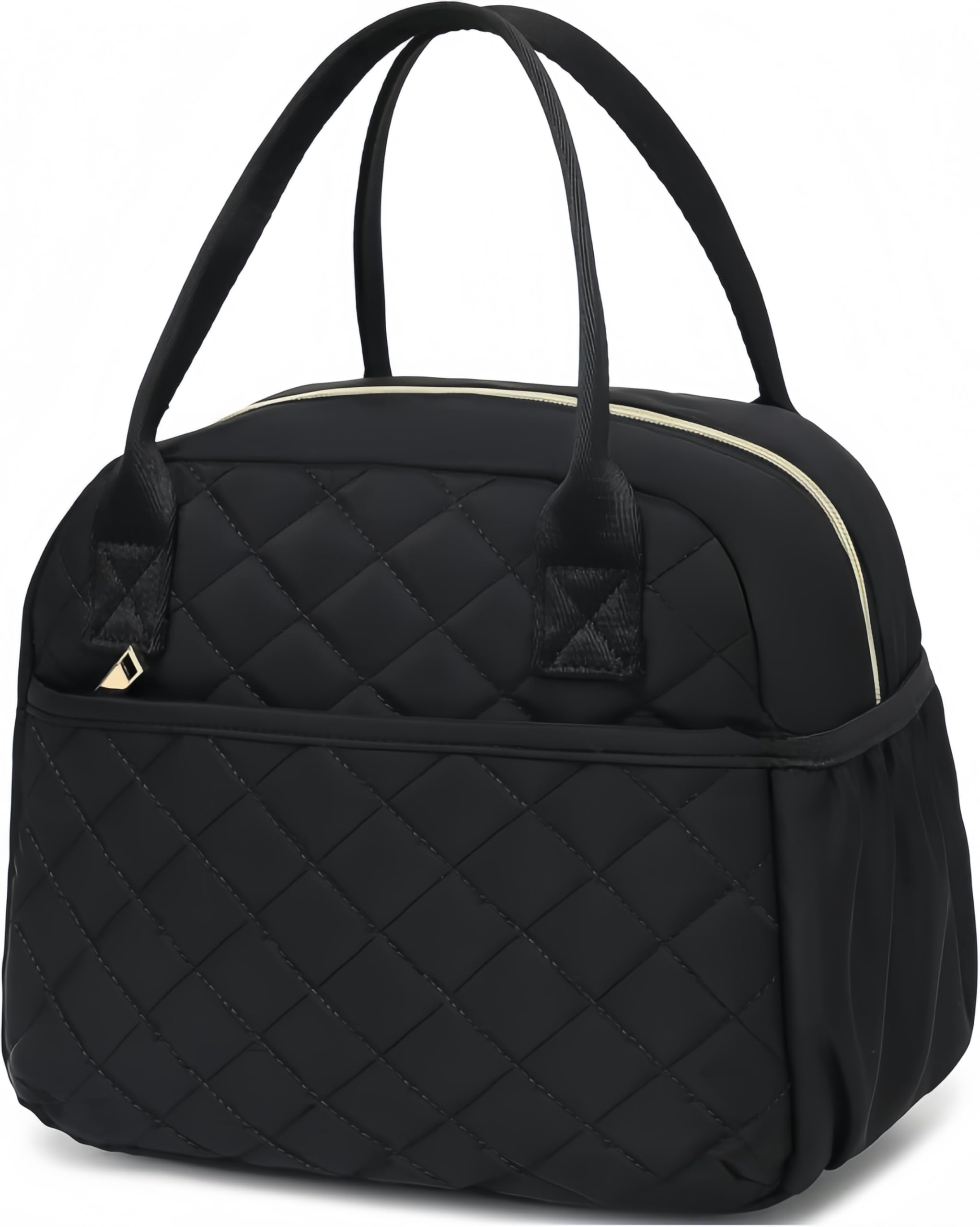 CAMTOP lunch box front view with quilted design for stylish daily use