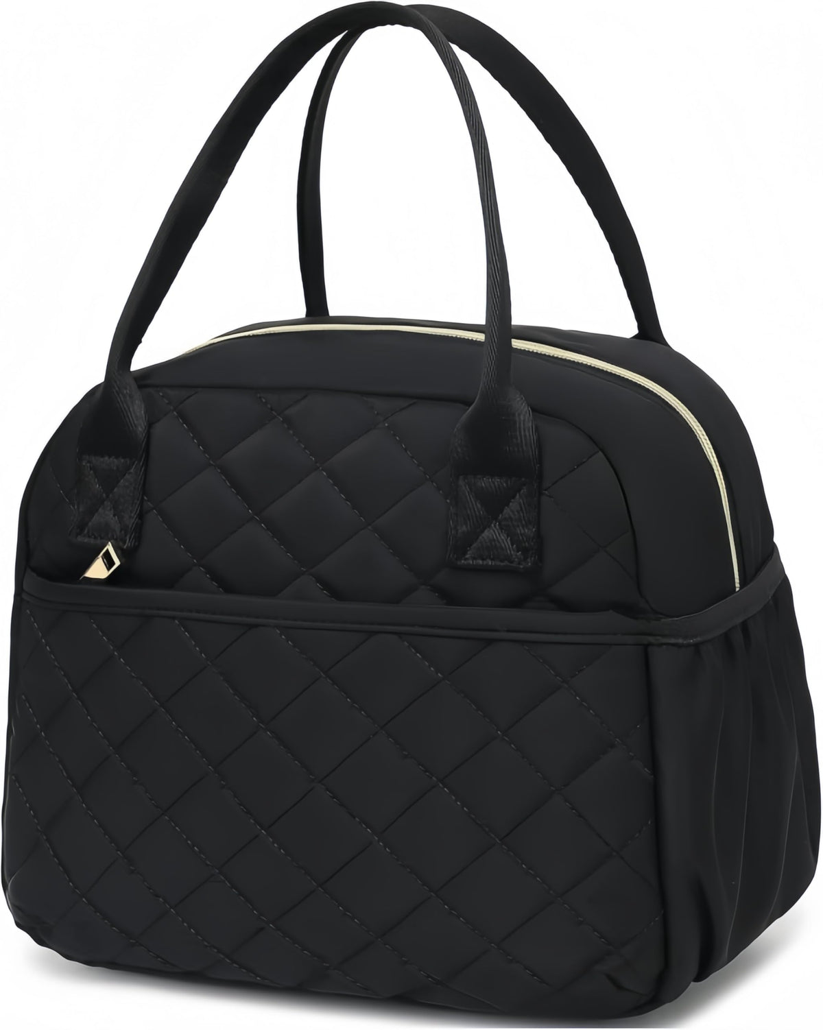 CAMTOP lunch box front view with quilted design for stylish daily use