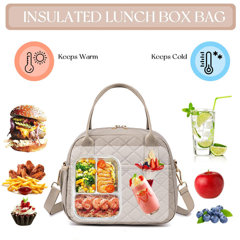 CAMTOP lunch box large capacity interior fits meals and snacks