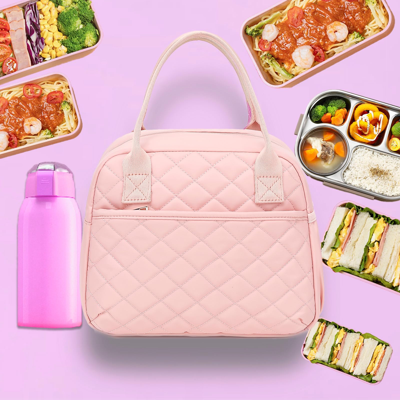 CAMTOP lunch tote pairs with any outfit for work, school, or travel.