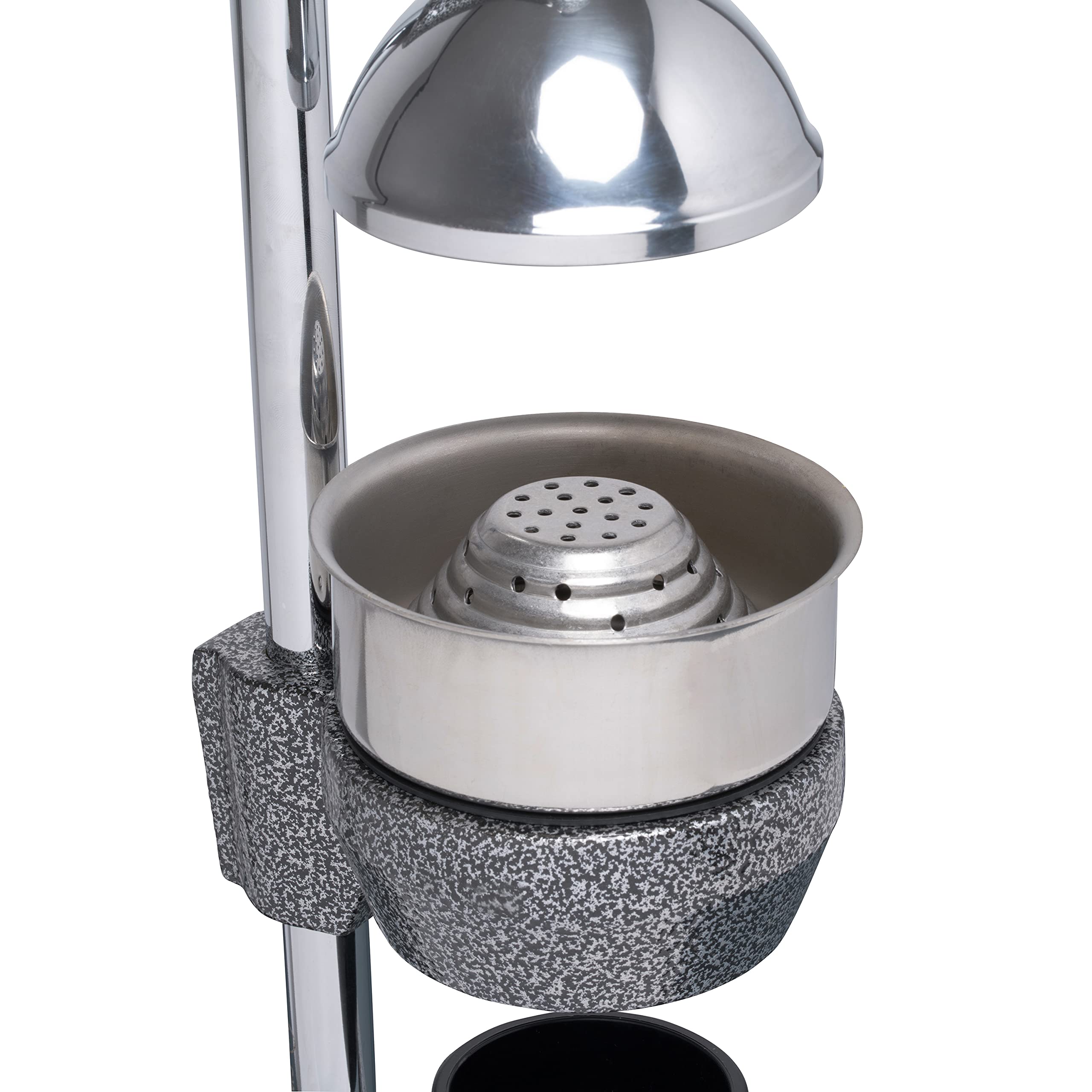 Can-Can juicer at adjustable height for ergonomic use.