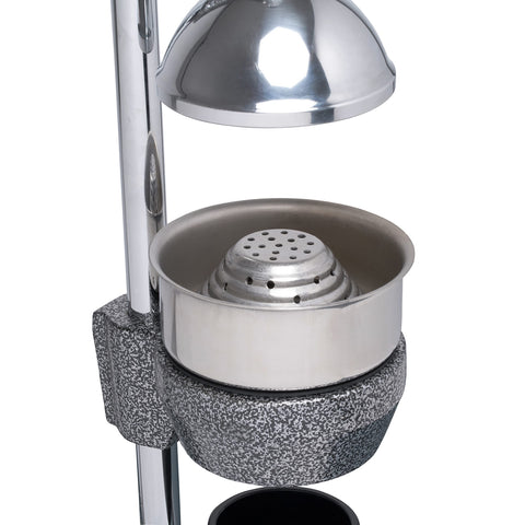 Can-Can juicer at adjustable height for ergonomic use.