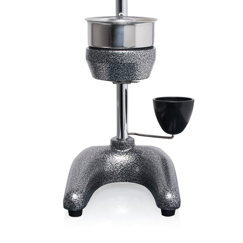 Can-Can juicer highlights stainless steel contact parts for easy cleaning.