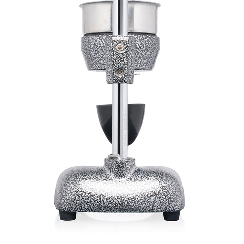 Can-Can juicer rack-and-pinion gears enable smooth pressing.