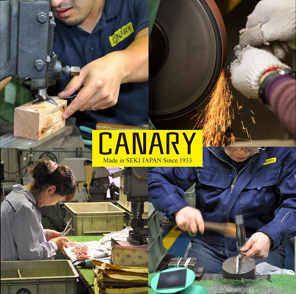 CANARY Japanese stainless steel blades resist corrosion for long-lasting use