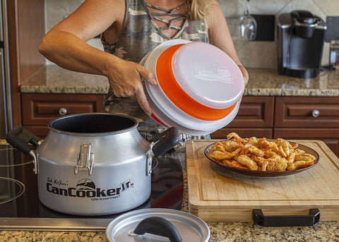 CanCooker BPA-free, dishwasher and microwave safe for easy care.