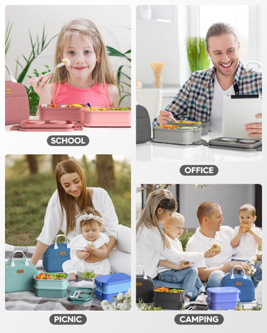 Canfanni microwave-safe and dishwasher-safe design for quick cleanup.