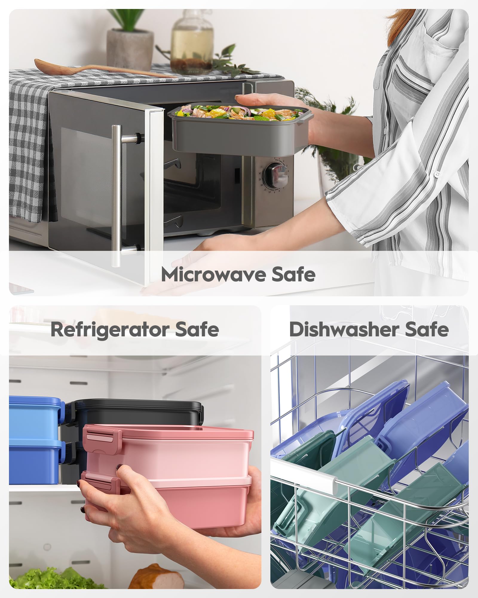 Canfanni sauce container and compartments make dipping easy and tidy.