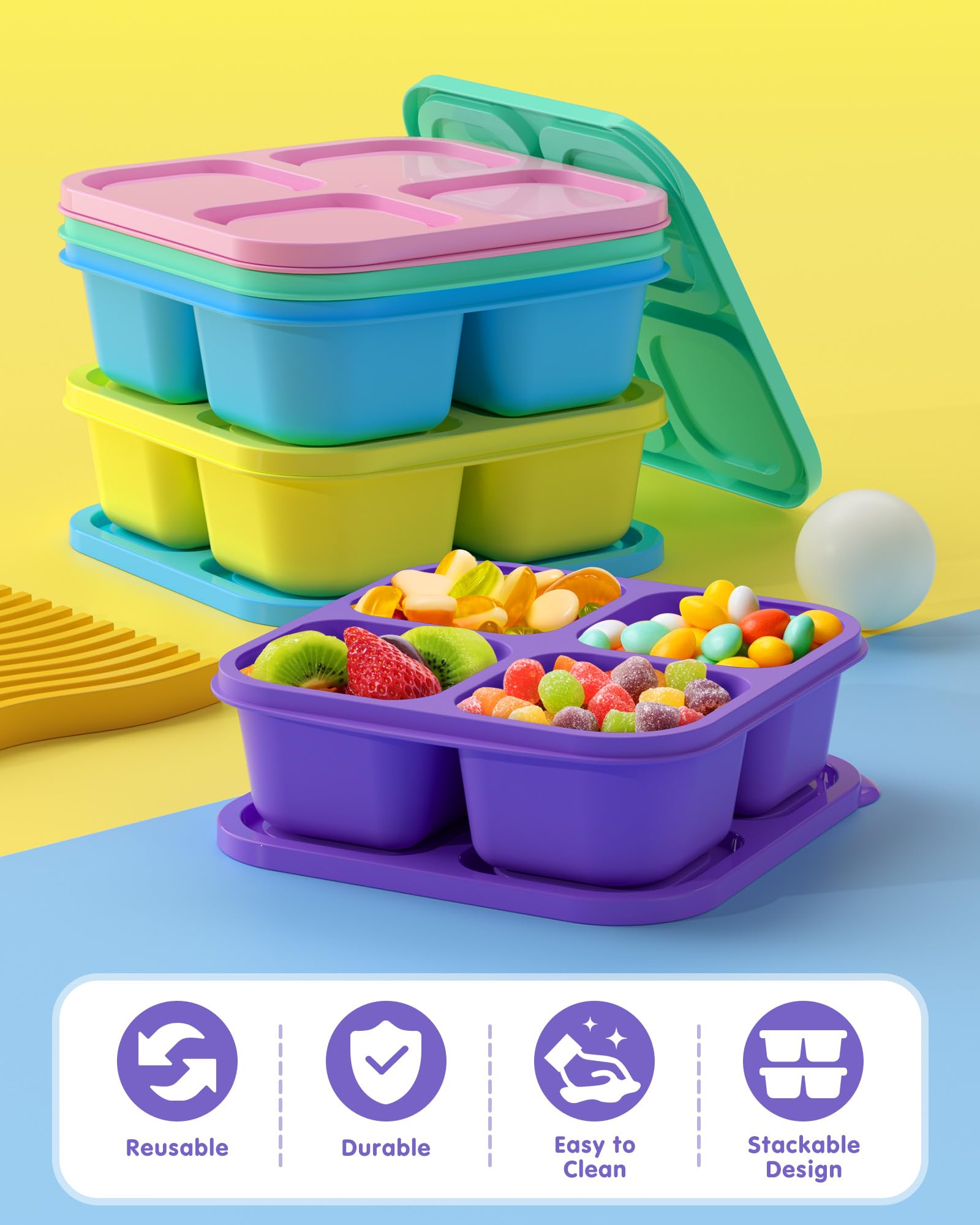 Canfanni uses BPA-free PP material for durability and odor resistance.