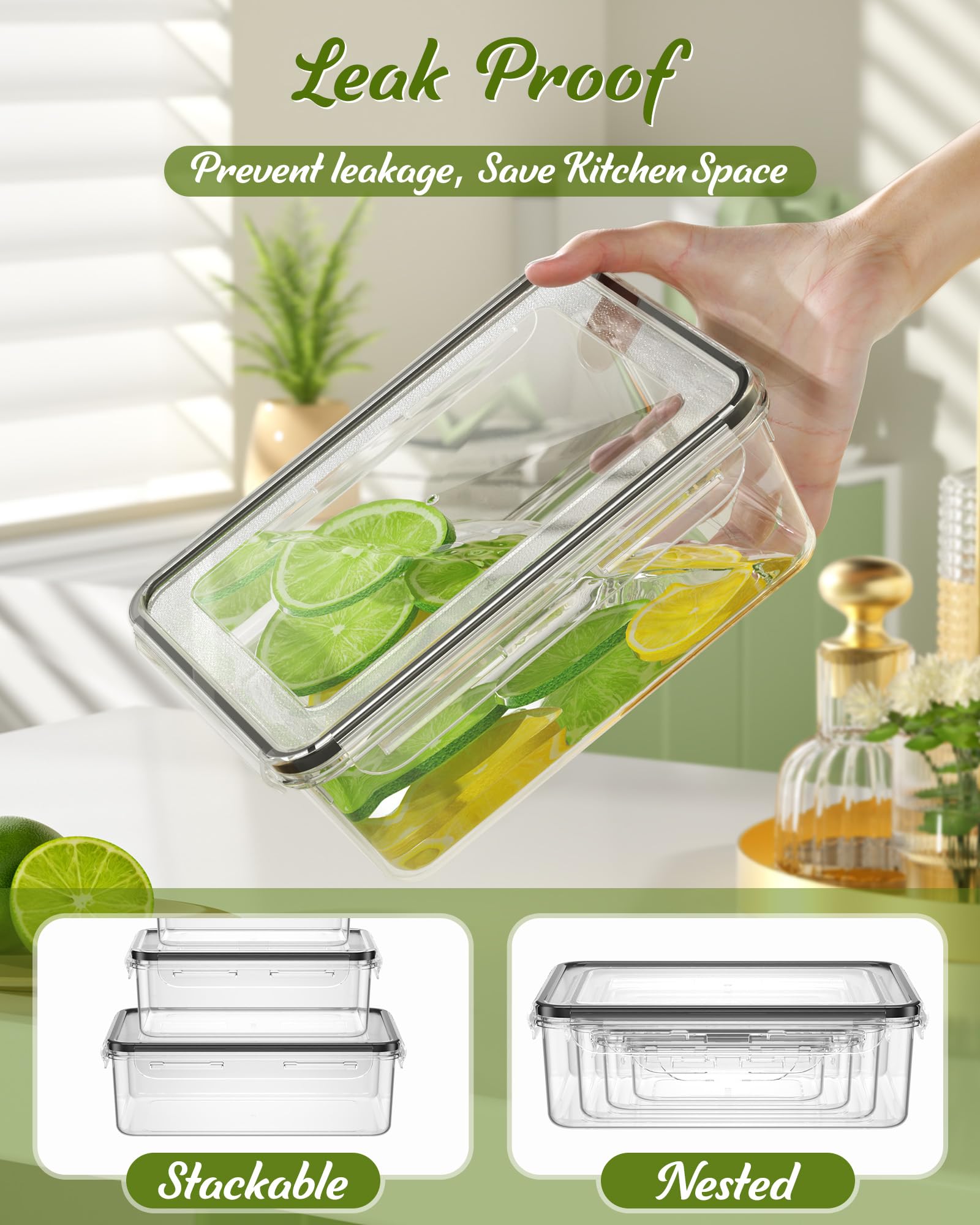 Canfanni reusable labels and marker pen included for simple organization.