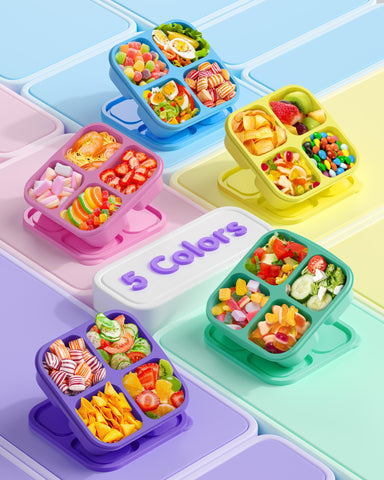 Canfanni snack containers are lightweight and travel-friendly for on-the-go use.
