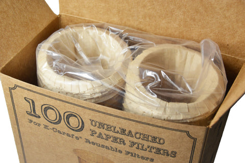 canFly unbleached filters fit Keurig 2.0, Breville, and Cuisinart for easy prep.