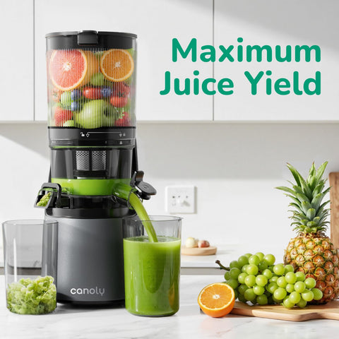 BPA-free construction ensures safe contact with fresh produce.