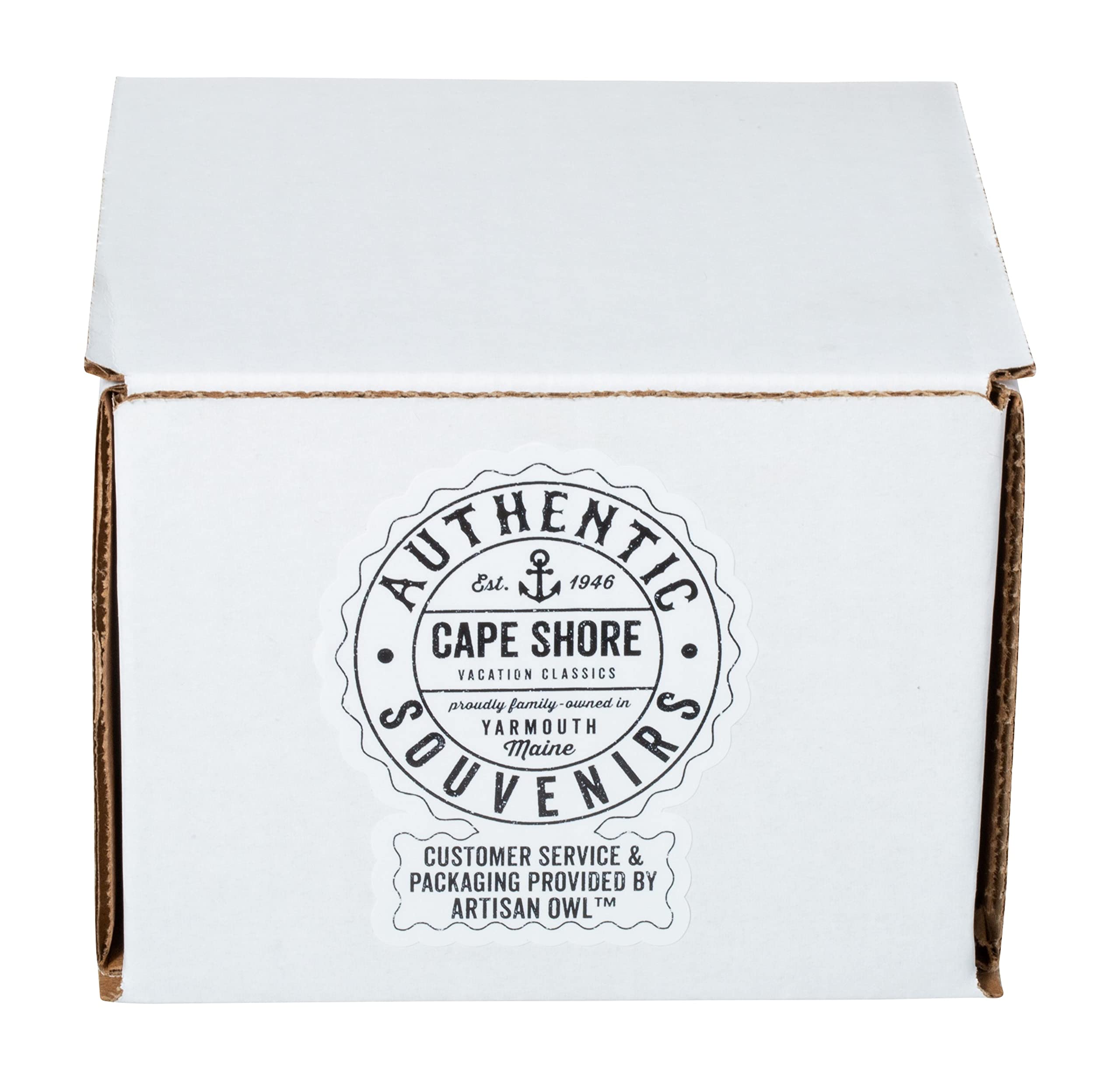 Cape Shore mug features a comfortable handle for natural hold.