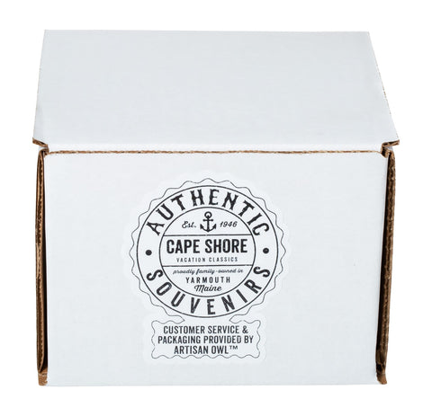Cape Shore mug features a comfortable handle for natural hold.