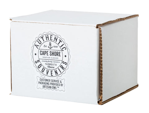 Cape Shore mug is microwave and dishwasher safe for easy cleanup.