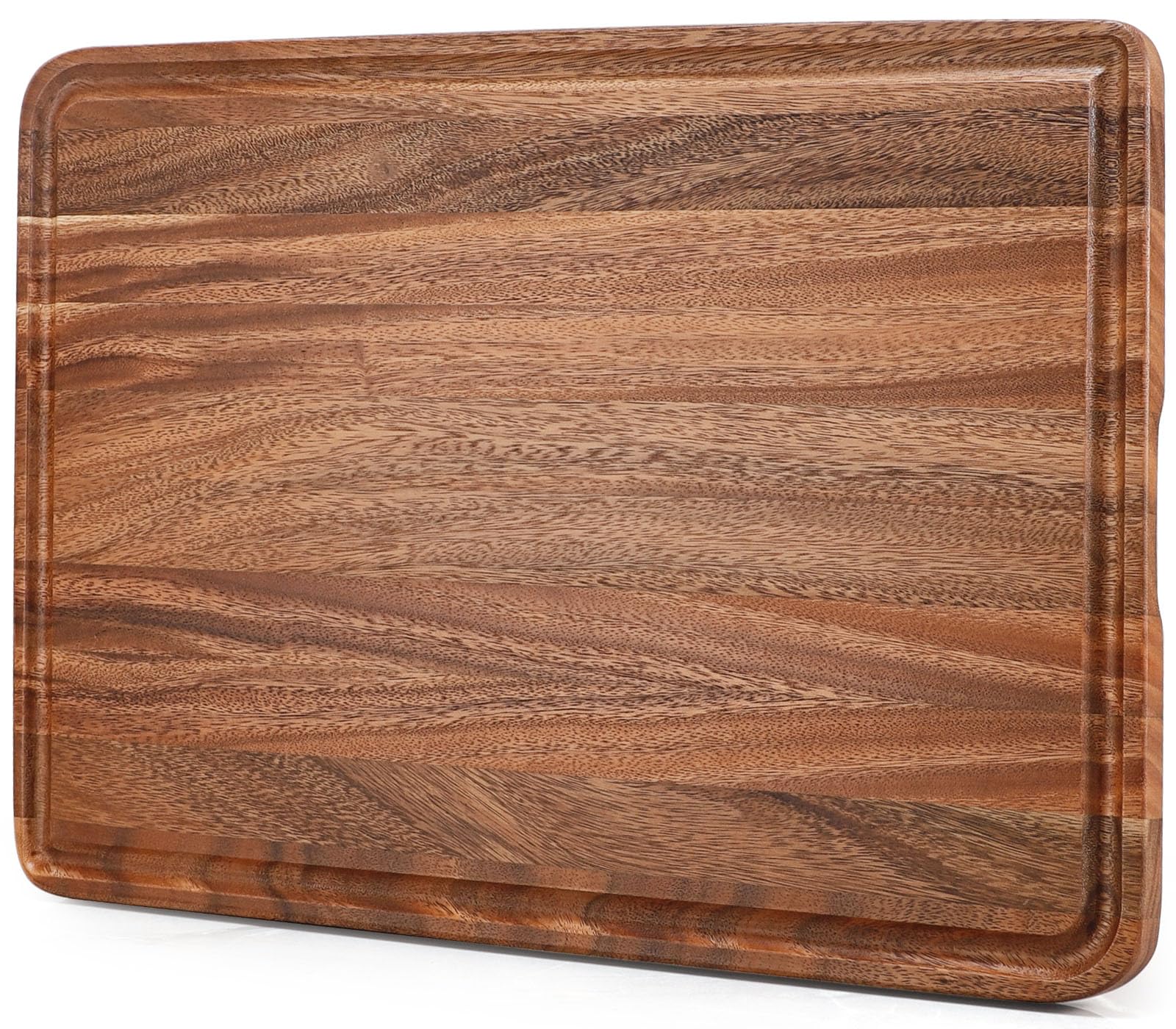 Caperci acacia cutting board XXL 24 x 16 ready for meats and vegetables