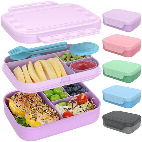 Caperci kids bento box stackable design keeps meals organized for school
