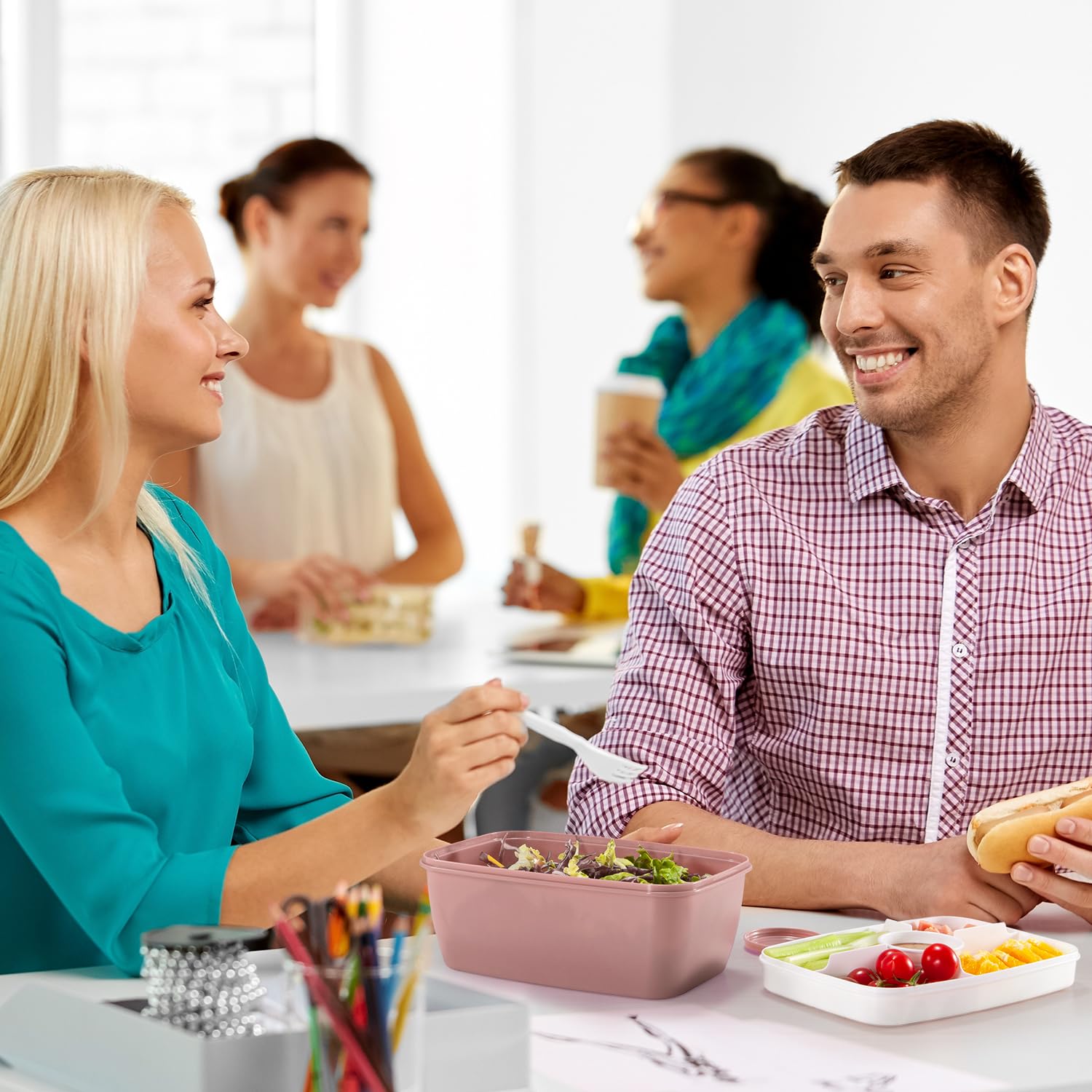 Caperci BPA-free material for safe reusable lunch storage