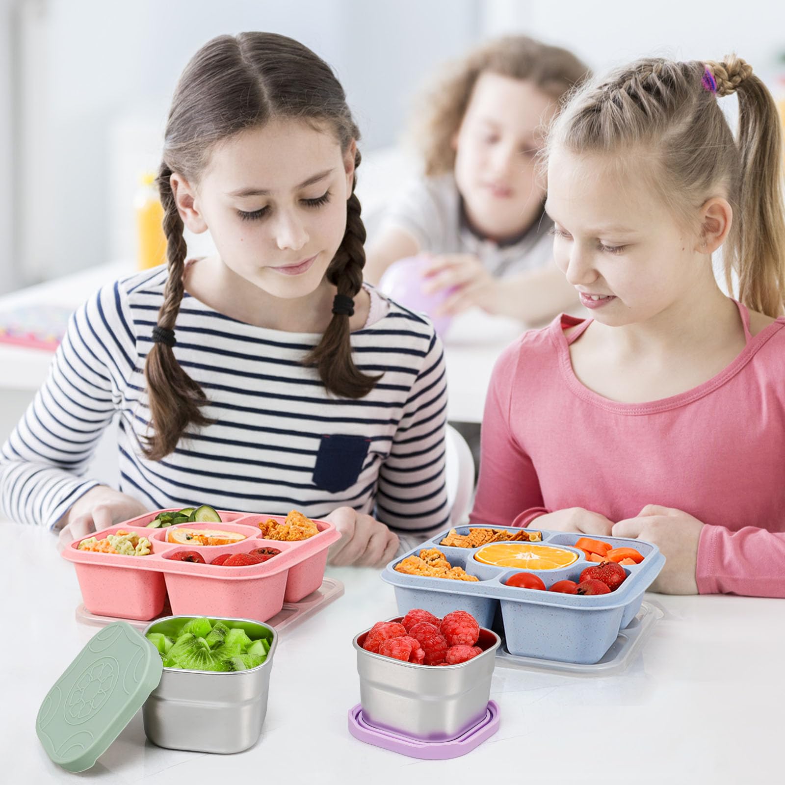 Caperci compact design fits lunch bags and backpacks.