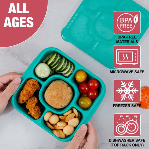 Caperci dishwasher-safe lids simplify cleanup after lunch prep.