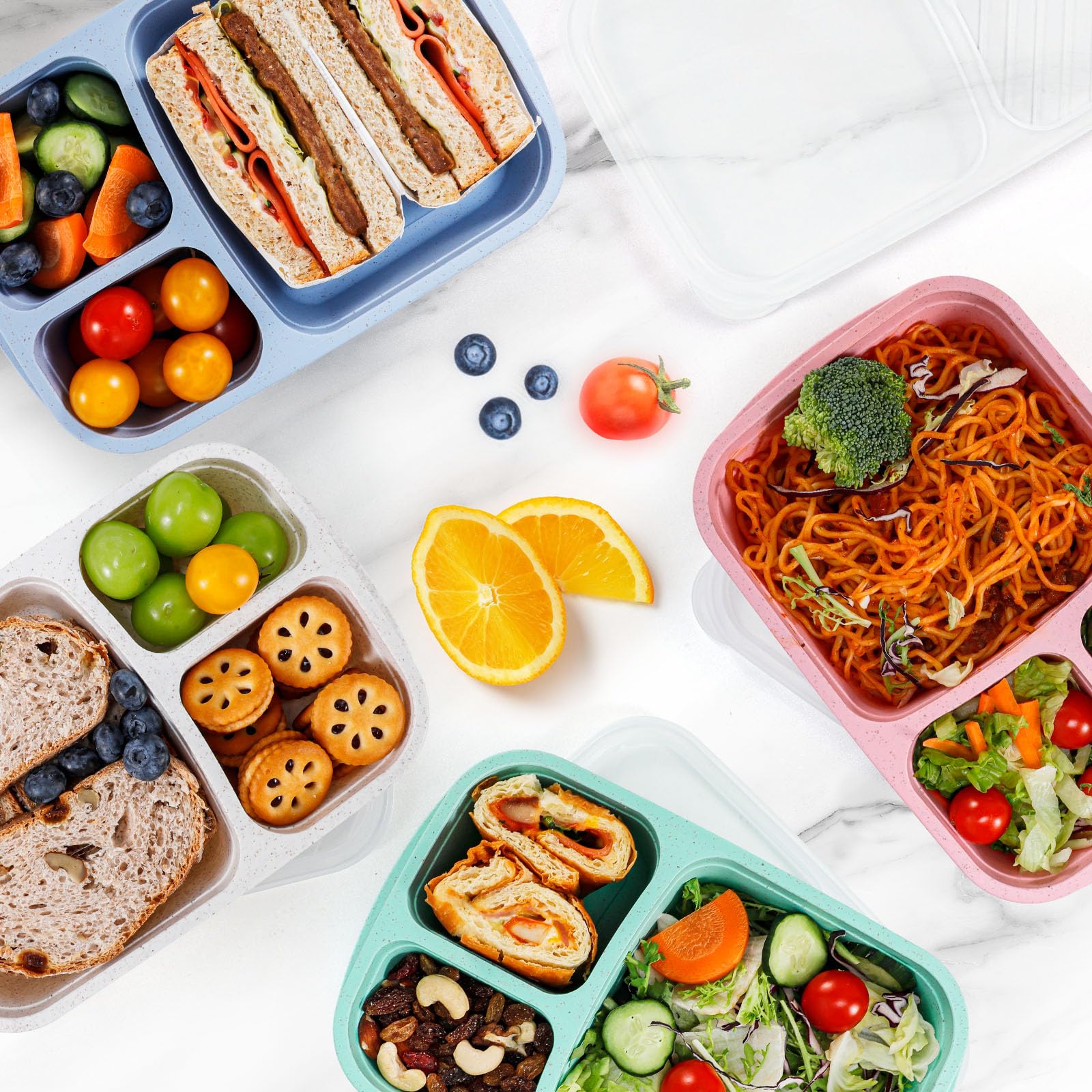 Caperci freezer-safe meal prep container preserves freshness for batch cooking.