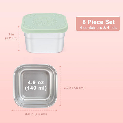 Caperci reusable BPA-free storage supports eco-friendly lunches.