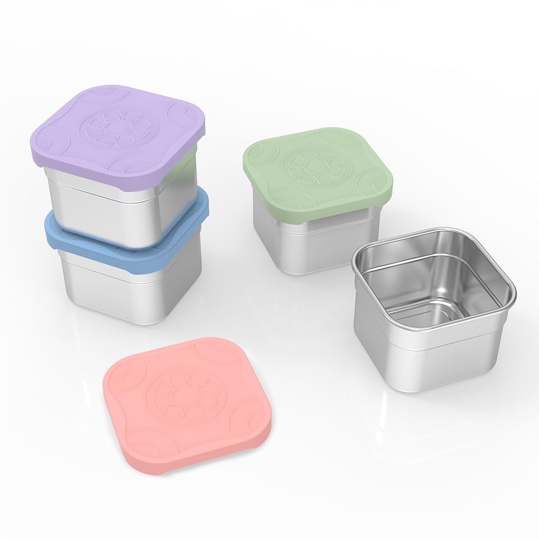Caperci leak-resistant containers keep snacks fresh and portable.