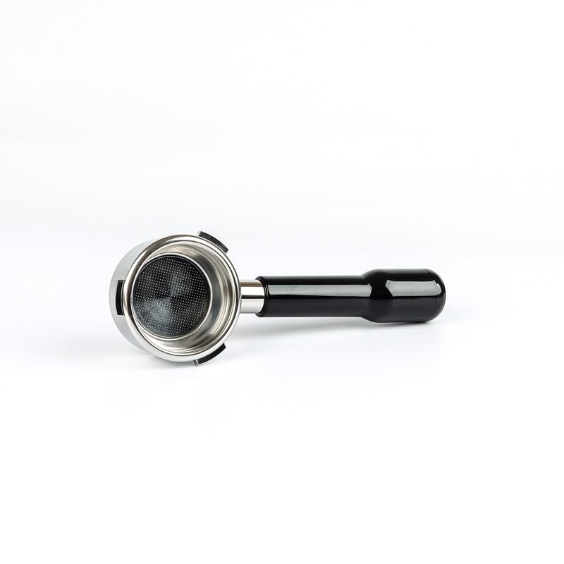 CAPFEI 58mm bottomless portafilter front view for precise extraction with Calphalon Temp IQ