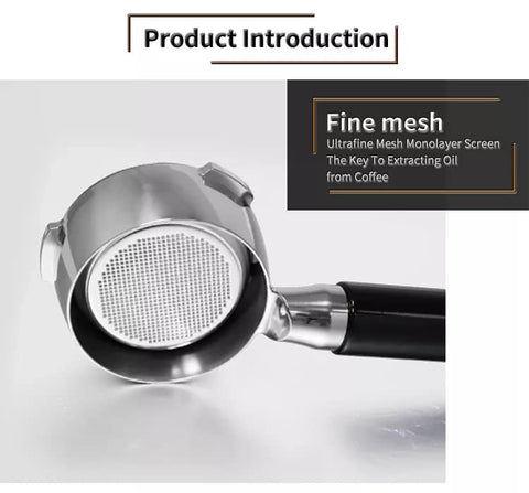 CAPFEI 58mm portafilter with filter basket included for convenient filtering