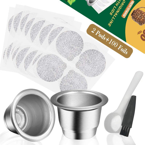 CAPMESSO aluminum foil lid seals freshness on each pod.