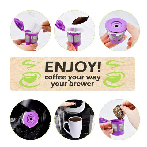 CAPMESSO compatible Keurig reusable cups indicate reliable performance.