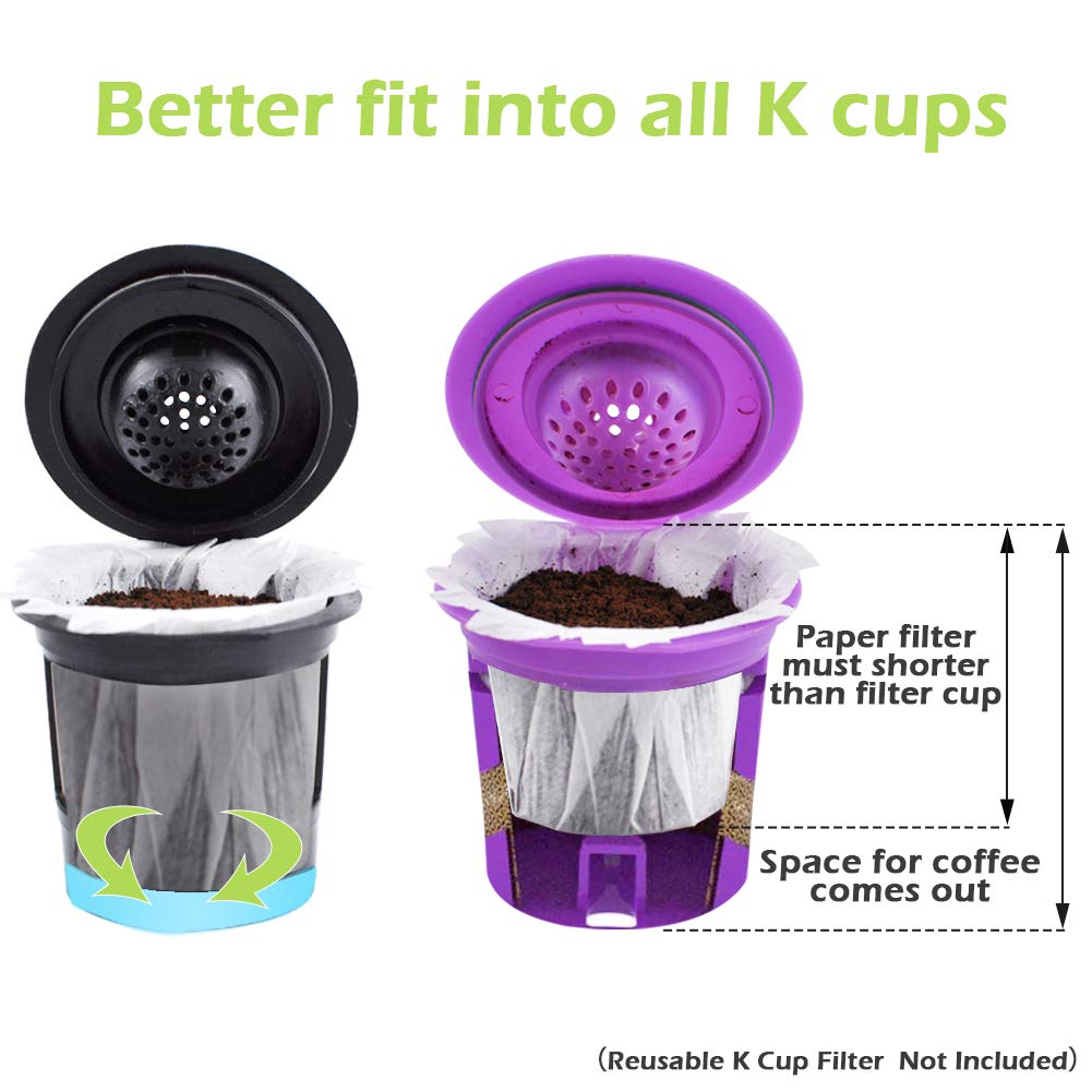 CAPMESSO filter in action for easy brew and minimal cleanup.