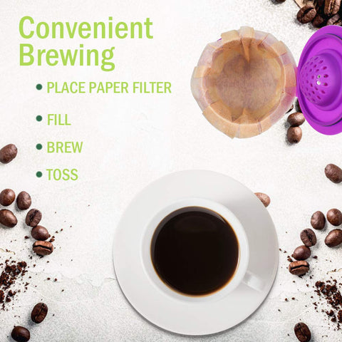 Eco-friendly filtration with CAPMESSO filters reducing waste during coffee prep.