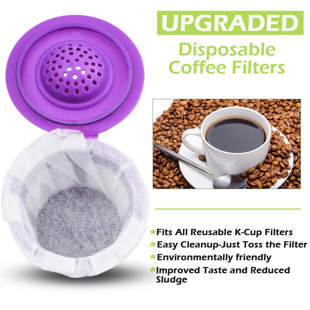 CAPMESSO filter captures grounds and oils to reduce sediment in brewed coffee.