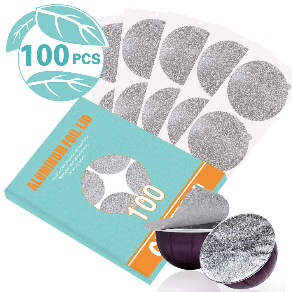 CAPMESSO foil lid close-up demonstrates secure seal for fresh pods.
