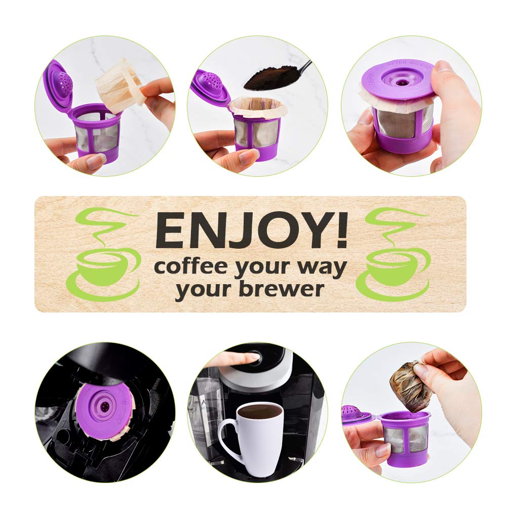 CAPMESSO Keurig-compatible filter works with 1.0 and 2.0 brewers.