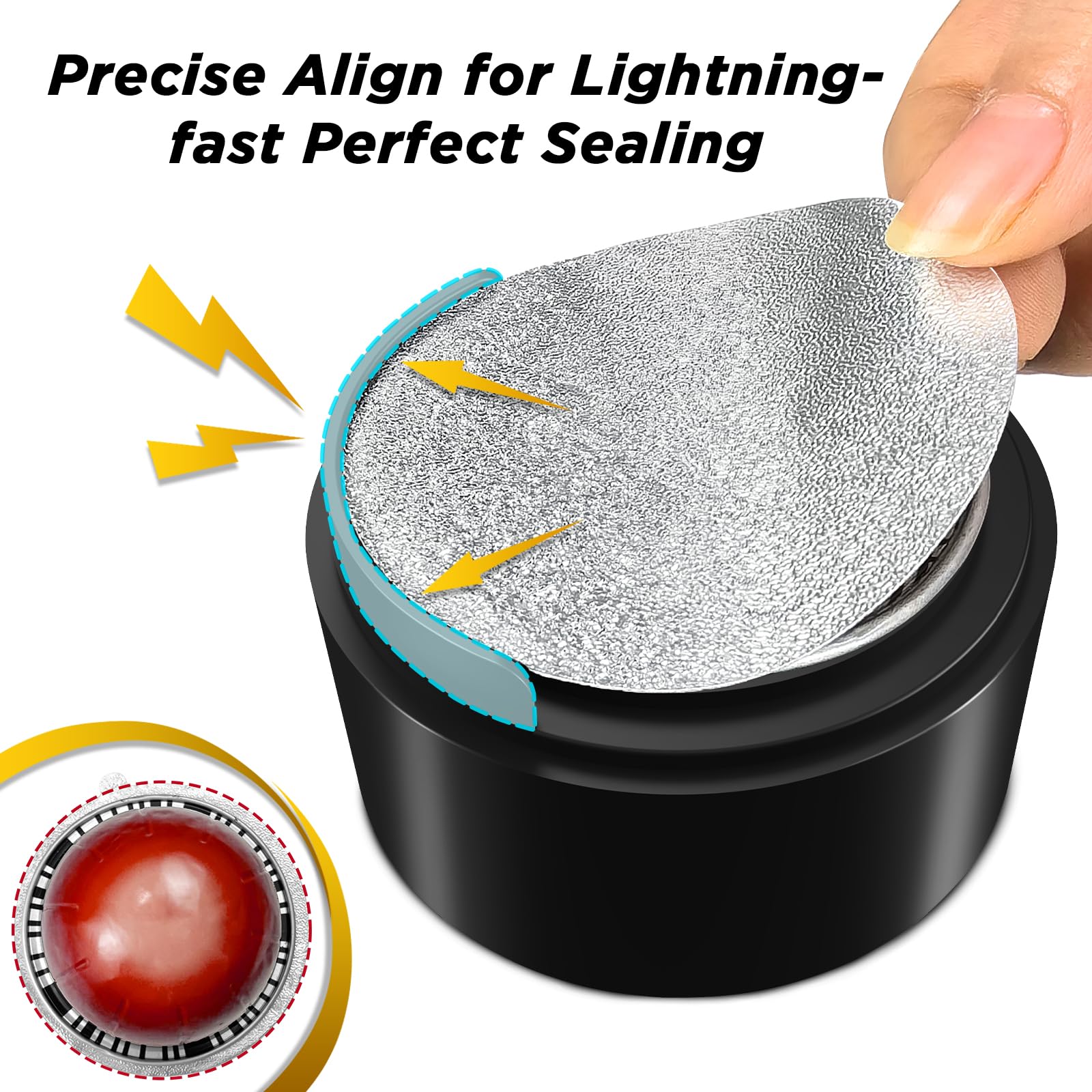 CAPMESSO seamless filling base enabling clean, fast refills