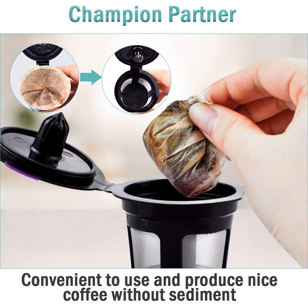 CAPMESSO unbleached filter paper demonstrates eco-friendly option.