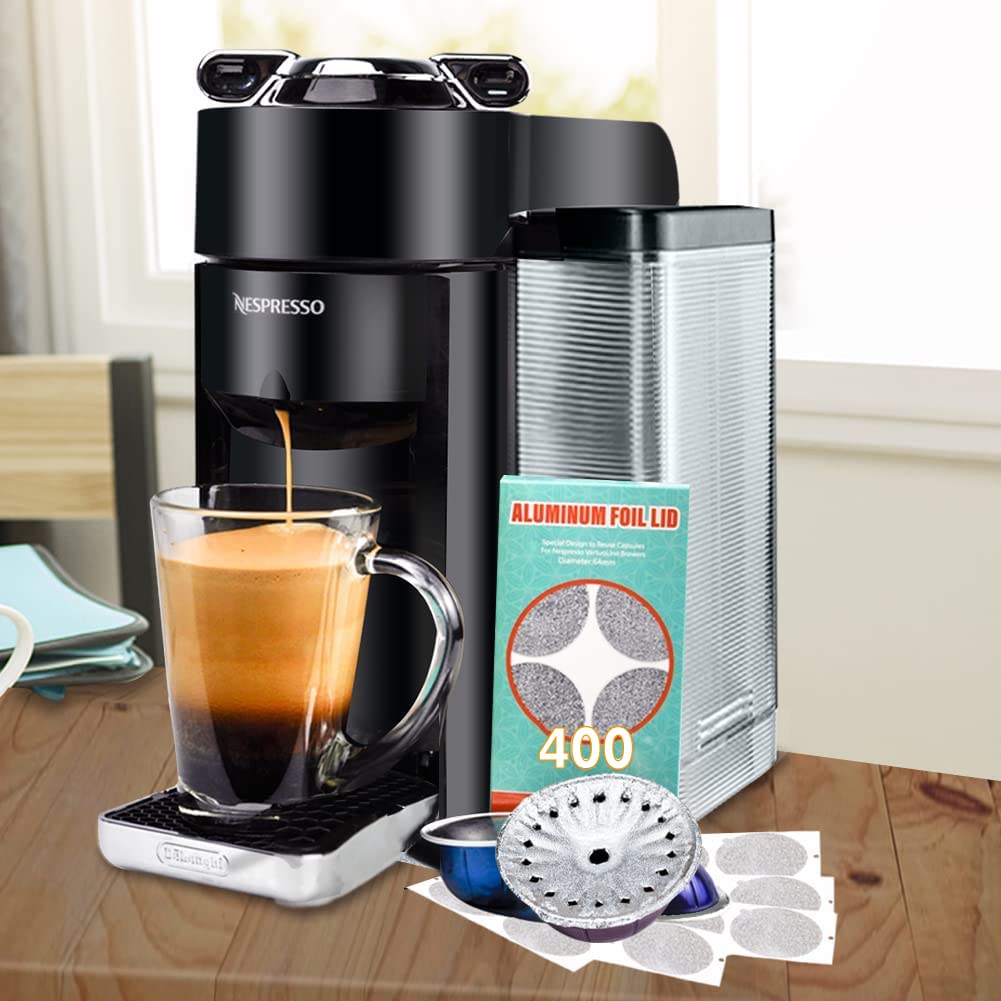 CAPMESSO VertuoLine compatible lid ensures durable pod sealing.