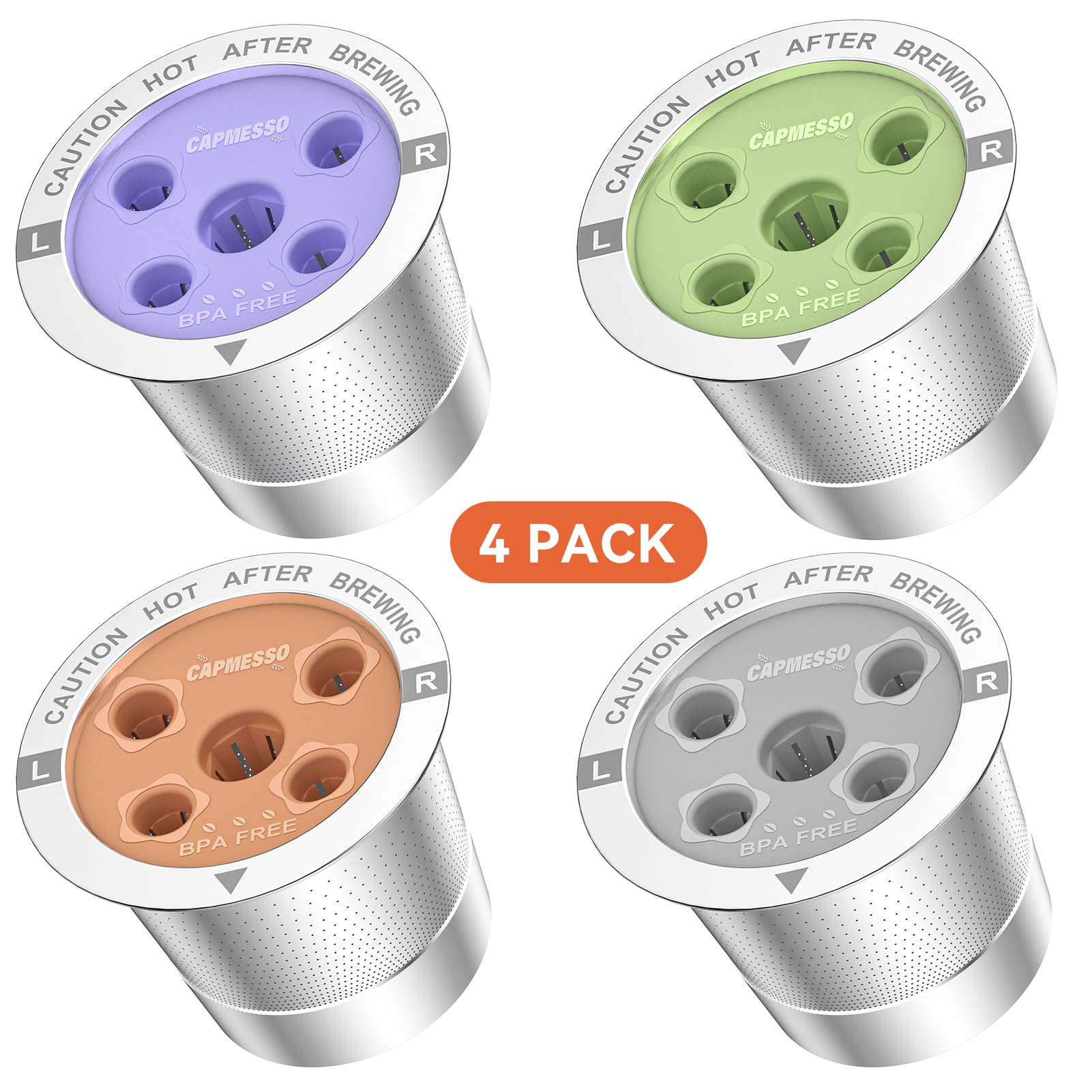 CAPMESSO eco-friendly coffee pod helps cut disposable waste.
